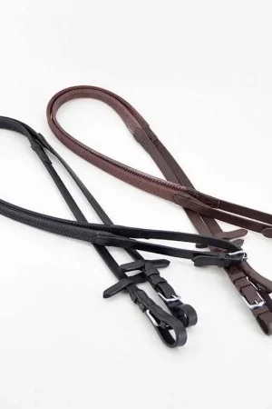 Expédié Aujourd'hui Rênes Caoutchouc 16mm Stationata Boucle Argent