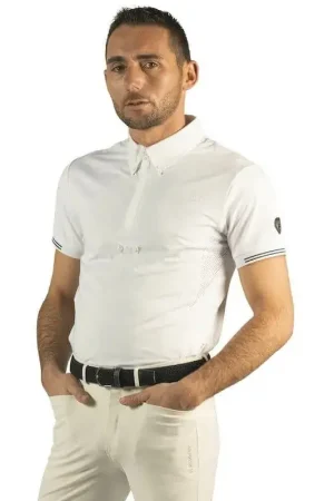 Polo de concours enfant manches courtes Bankso Flags&Cup Meilleure Vente