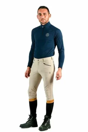 Prix Choc Polo technique manches longues pour homme Sampio Flags & Cup