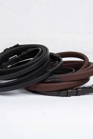 Retour Gratuit Rênes en caoutchouc ultra grip Canter