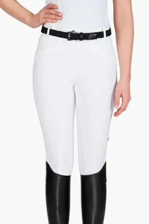 PANTALON FEMME ARLETTE FULL GRIP BLANC | EQUILINE Certifié