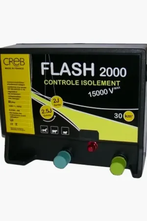 ELECTRIFICATEUR SECTEUR FLASH 2000 | CREB Commander Vite
