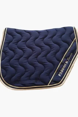 Soldes TAPIS SPORT CSO MARINE-CRÈME-VERNI MARINE-PASSEPOIL CRÈME | PADDOCK SPORT