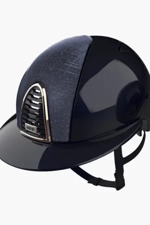 CASQUE CROMO 2.0 POLISH BLEU/FACE AVANT EN TISSU GALASSIA BLEU FONCÉ VISIERE POLO | KEP Nouveauté