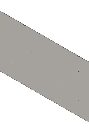 Réduction Doublage pour séparation de box Long. 3 m - partie basse