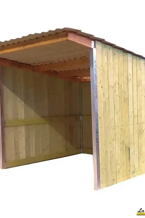 Abri de prairie simple pente SP 3x3 m Soldes