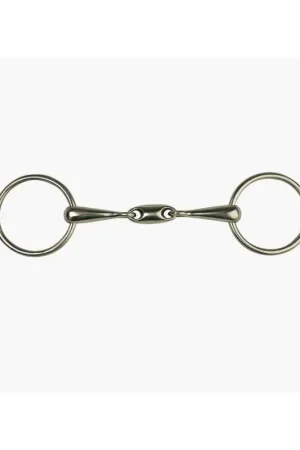 Prix Réduit Metalab Filet 2 anneaux en Cyprium, double brisure, lien oval