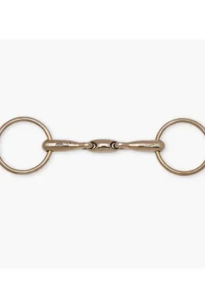 Metalab Filet 2 anneaux en Cyprium, double brisure, lien oval Meilleur Choix