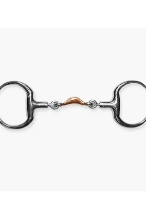 Acheter En Ligne Metalab Filet olive Pinchless en inox, double brisure, lien en cuivre quart de lune