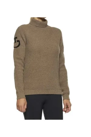 Paiement Sécurisé Cavalleria Toscana CT Pull col roulé double maille Femme