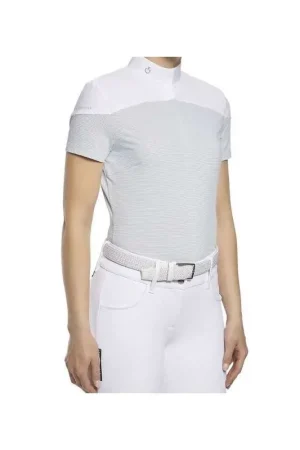 Cavalleria Toscana CT Chemise Concours Femme C/Manches Bon Marché