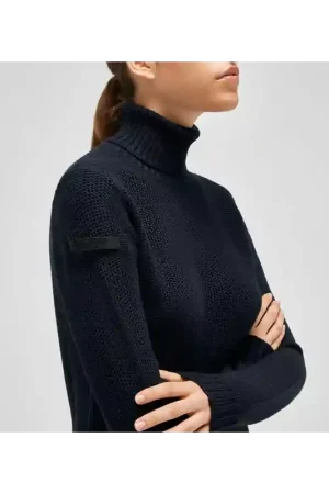 Cavalleria Toscana CT Pull à col roulé Femme Top Vente