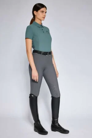 Cavalleria Toscana Polo d'entraînement CT Jersey avec Perforation Usine Directe