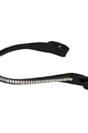 Commande En Gros Acavallo Frontal en Cuir de Veau et Crystals Ovals