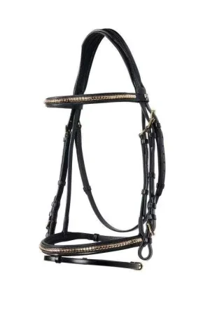 Equestro Bridon Cuir Anglais Clincher Prix Choc