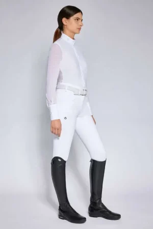 Cavalleria Toscana Polo de Compétition CT Polka Manches Longues Authentique