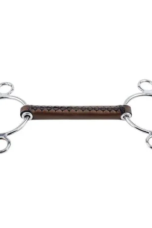 Vente Flash Trust Equestrian Trust Cuir 3 anneaux droit 20mm