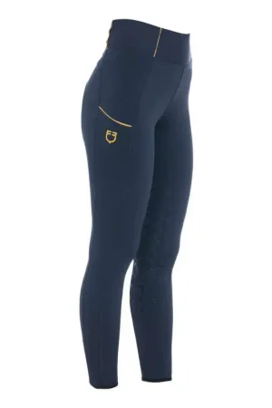 Pas Cher Equestro Legging pour femme Equestro avec doublure en polaire