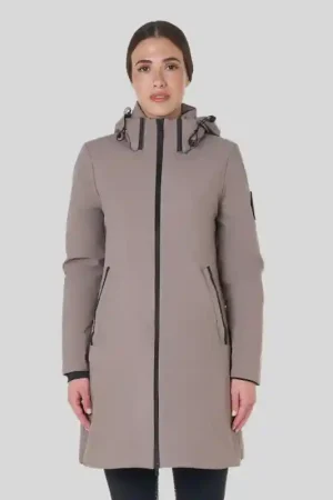Achat Immédiat Equestro Doudoune Femme, déperlante et coupe-vent