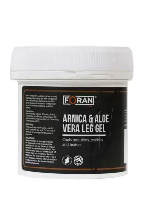 Jusqu'à Épuisement Des Stocks Foran Equine Arnica & Aloe Vera Leg Gel
