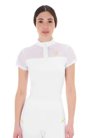 Satisfait Ou Remboursé Equestro Polo Concours Femme Micro Mesh - ETE25