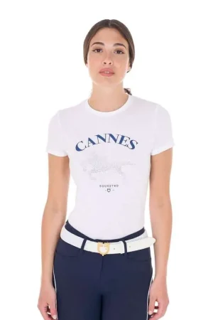 Equestro T-Shirt Cannes Cotton - ETE25 Offre Limitée