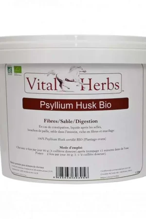 Meilleur Prix Vital Herbs Psyllium Husk Biologique