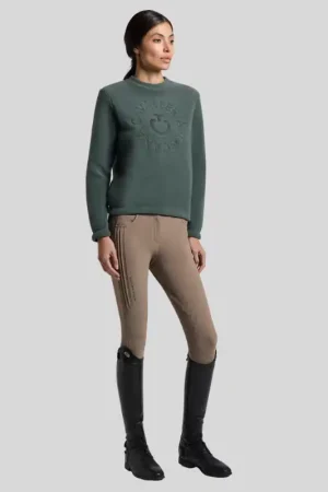 Cavalleria Toscana Pull en polaire CT à col rond Prix Bas