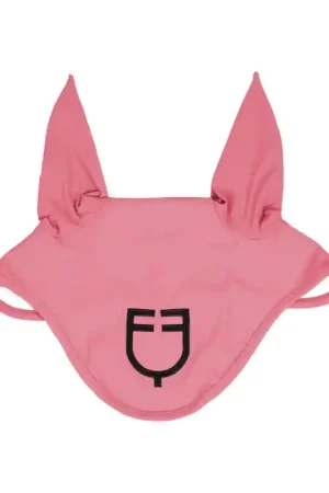 Commander Vite Equestro Bonnet anti-mouches en tissu technique extensible avec logo