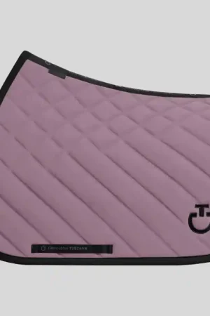 Authentique Cavalleria Toscana Tapis de selle Jumping Diamonds & Lines Quilted CT