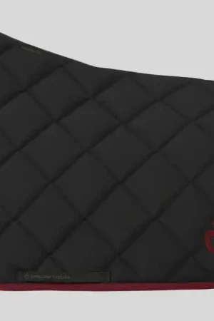Pas Cher Cavalleria Toscana Tapis de selle CT Dressage Diamond Quilted Jersey