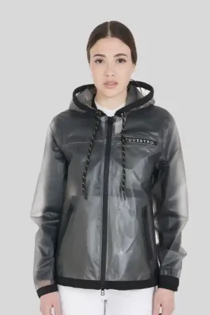 Equestro Imperméable Femme Transparent Equestro Soldes