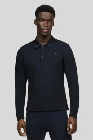 Tommy Hilfiger Polo Longues Manches TH Erwin Nouvelle Collection