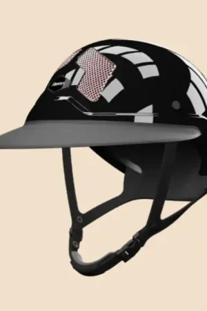 Flex-on Edition Limitée Casque Armet Flex-on Star Noir Grilles Rose Clair Prix Promo