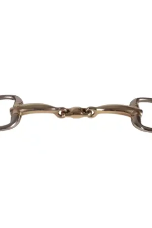 Certifié Velari Mors à olive Double Brisure en Cuivre 14mm