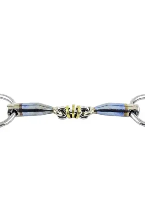 Paiement Sécurisé Trust Equestrian TRUST Sweet Iron Mors de bride Chantilly – anneaux en laiton – 16 mm