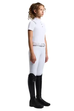 Cavalleria Toscana Polo Compétition CT Jersey Pleated Certifié