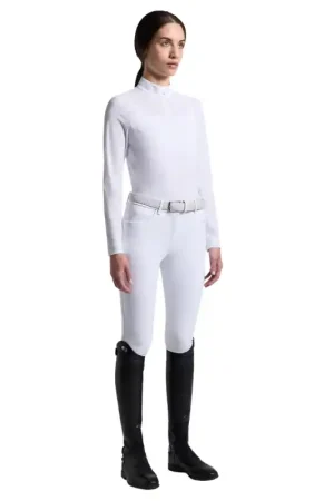 Cavalleria Toscana Polo Competition CT Perforated L/S Must-Have