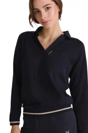 Promotion Horse Pilot Polo Femme Merinos