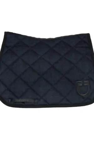Equestro Tapis de selle Dressage Denim Livraison Express