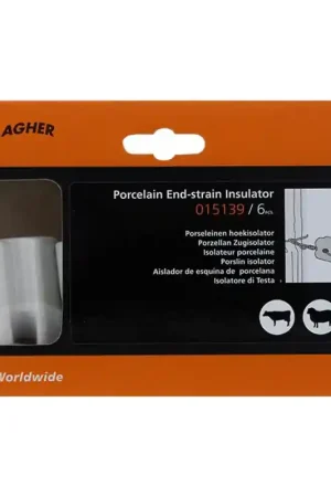 Gallagher Isolateur en porcelaine – blanc (6 pcs) Meilleur Prix