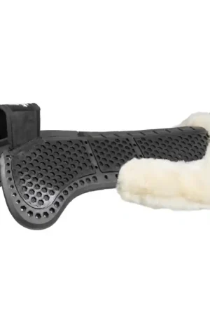 Acavallo Amortisseur plume EVA withers free Aero Balance gel pad cut out flat avec mouton Meilleur Choix