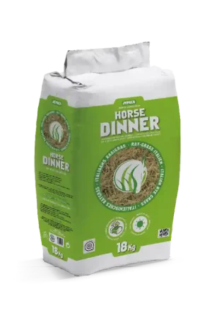 Jusqu'à Épuisement Des Stocks FOIN ENRUBANNÉ HORSE DINNER (18 KG)