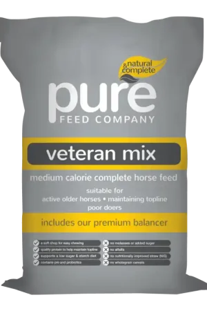 VETERAN MIX PURE FEED (15 KG) Retour Gratuit