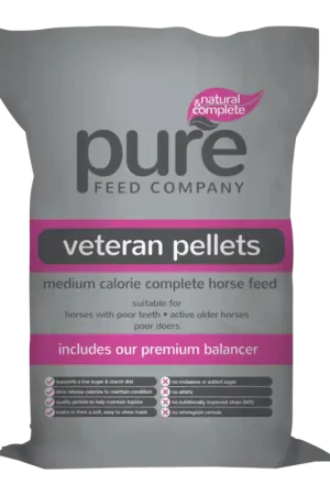PURE VETERAN PELLETS PURE FEED (15 KG) Réduction