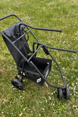 CHARIOT POUR SELLE PLIABLE NOIR Meilleur Prix