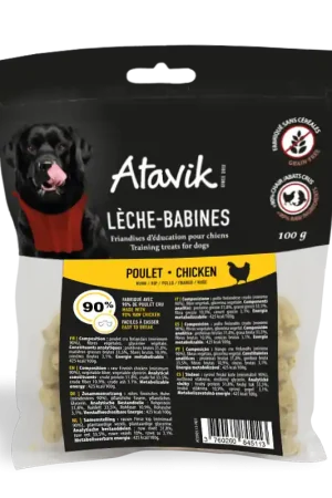 Promotion LÈCHE BABINES POULET - CHIENS