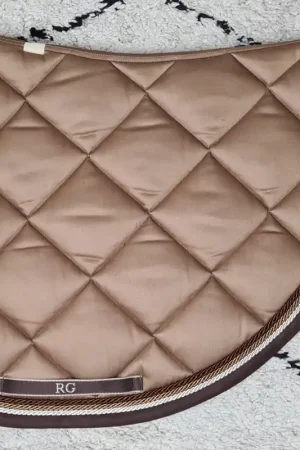 Tapis de selle Marron glacé - RG Italy Expédié Aujourd'hui