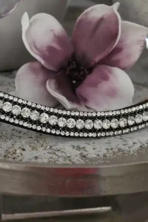 Frontal strass blancs et noirs Achetez Aujourd'hui