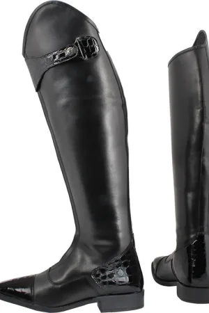 Bottes cuir croco Sarah - HORKA Authentique
